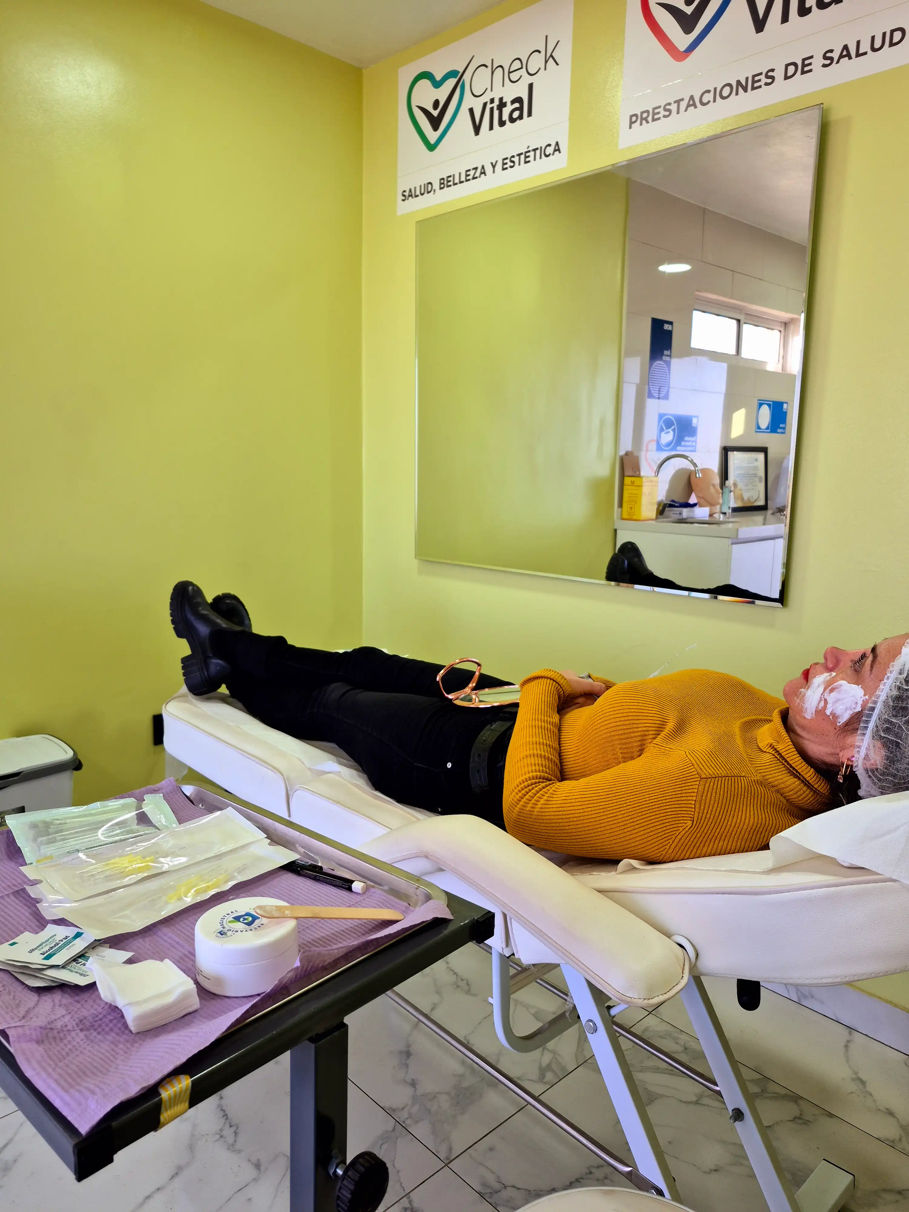 Inserción de hilos tensores