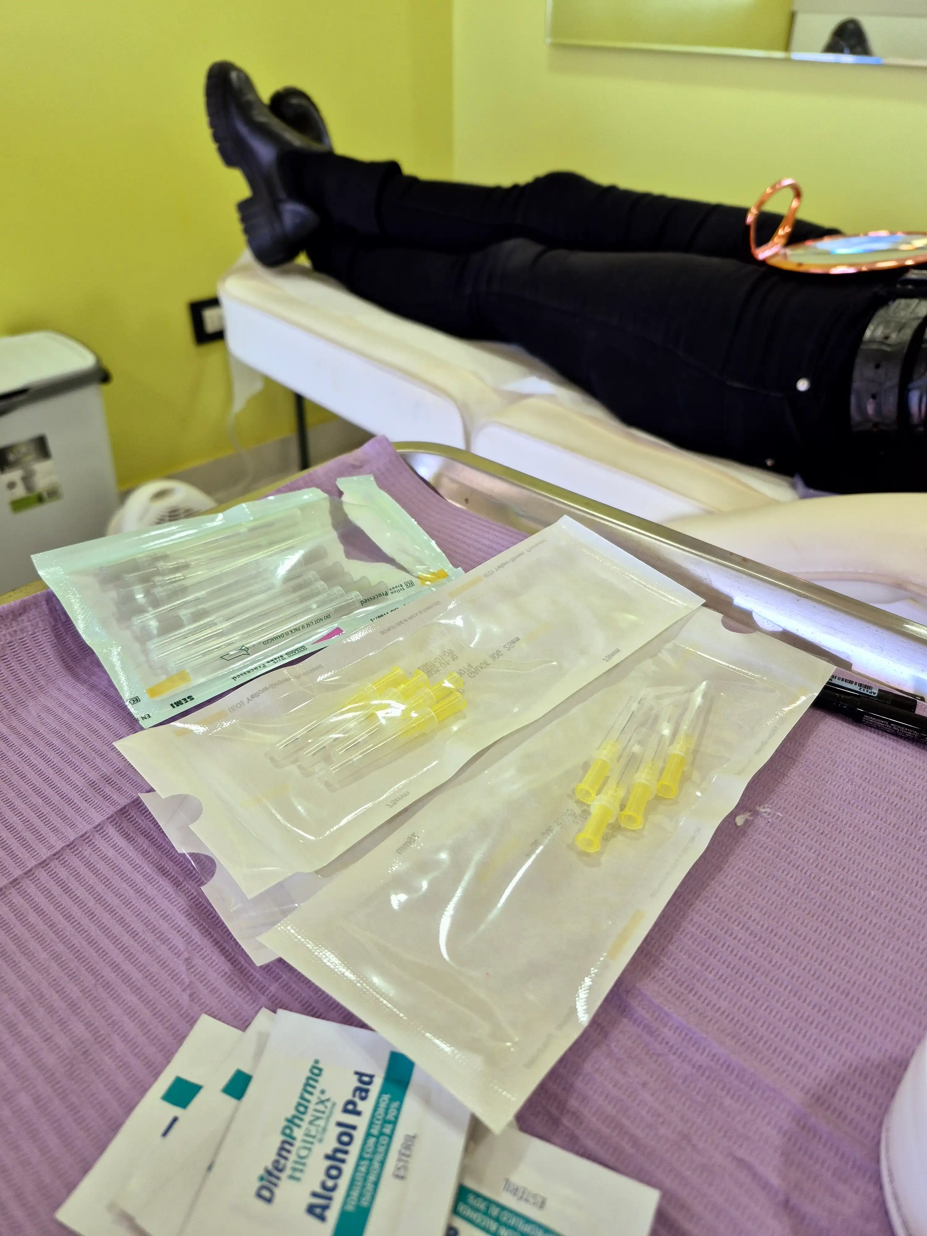 Proceso paso a paso de hilos tensores