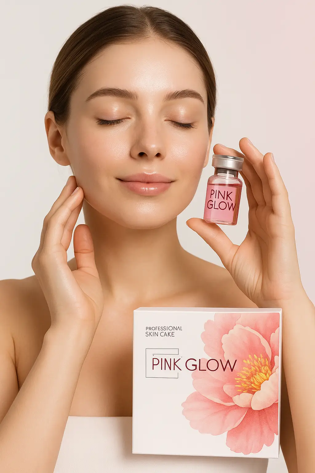 Pasos del tratamiento Pink Glow con Dermapen en La Serena